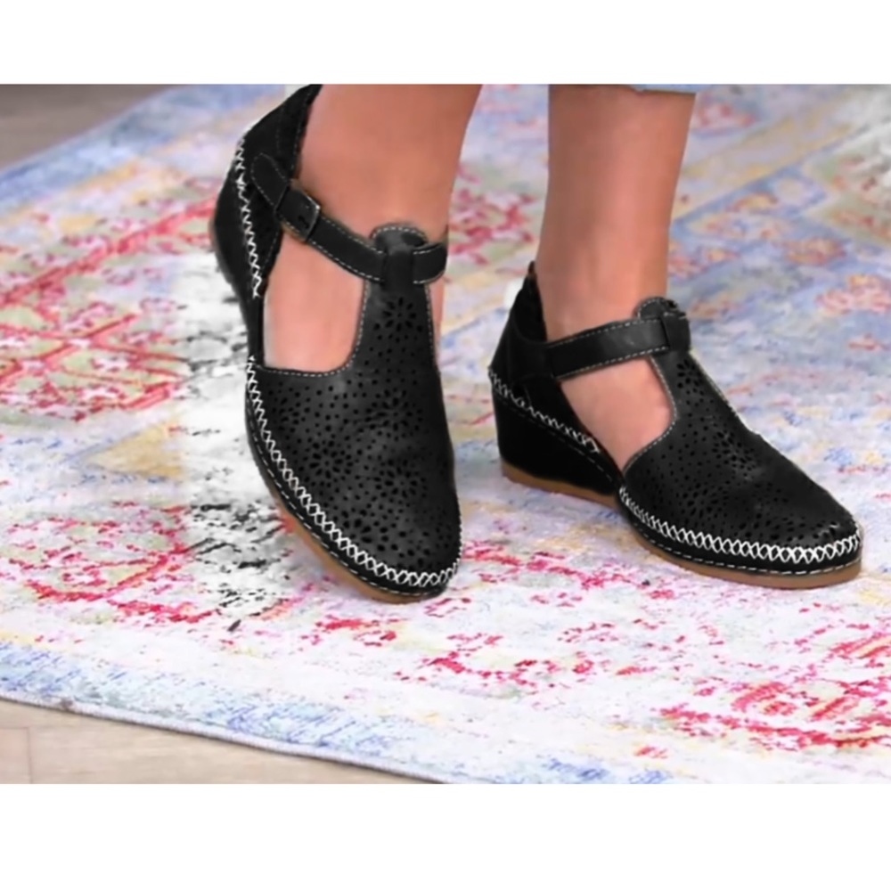 Spring Step Roxela Wedge Shoes - Picture 9 of 9